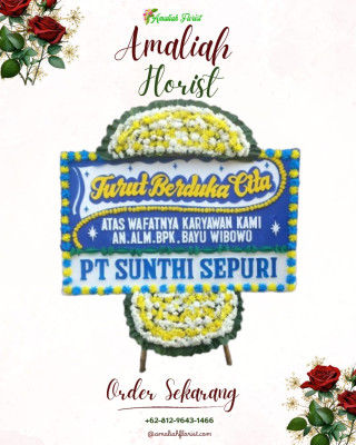 Papan Bunga Duka di Dumai Selatan