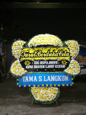 Papan Bunga Duka di Dumai Selatan